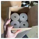 (4pc) TWENTY 2 WALLPAPER | Acco 20 froth "Custom" wallpaper; item 34007 / lot 233; four double rolls