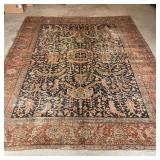 CAUCASIAN RUG | 10 ft. 2 in. x 8 ft. 2 in. [neat tear 8in and 9 in at right angle on one corner, all