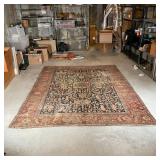 CAUCASIAN RUG | 10 ft. 2 in. x 8 ft. 2 in. [neat tear 8in and 9 in at right angle on one corner, all