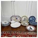 LARGE COLLECTION CERAMICS | Including Quimper and other items