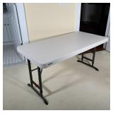 LIFETIME FOLDING LOW TABLE | h. 22 x 24 x 48 in. 