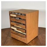 KINGSLEY MACHINE LETTERING SET | For monogramming (probably with lot 88, Franklin Machine)