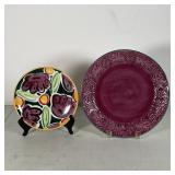FIORIWARE DISHES | aka jardinware; including 8 dinner and 8 salad plates 