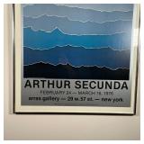 ARRAS GALLERY: ARTHUR SECUNDA | a poster showing "voyage" collage, paris 1975; 38 x 25 in. 