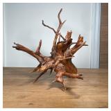 WOOD ROOT SCULPTURE | h. 18 x 26 x 14 in. 