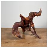 WOOD ROOT SCULPTURE | h. 11 x 12 x 10 in. 