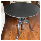ROCKWELL CRANK SIDE TABLE | Rockwell crank adjustable side table by Four Hands, round top...