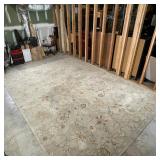 100% wool pile, with Woolmark and Kaleen labels; 10 x 14 ft. 