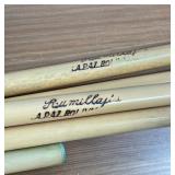 PAN PIPES | Marked "La Paz Bolivia"; l. 19 in.