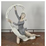 2pc) LLADRO / NAO FIGURES | spanish porcelain, tallest 15-1/2 in.