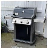WEBER SPIRIT E310 GRILL | currently connected directly to house gas supply, appears to include adapt