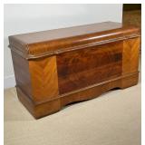 ANTIQUE CEDAR STORAGE TRUNK | "Cedar Hope Chest" ; 25 x 49 x 19 in.