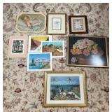 COLLECTION WALL ART | Including a prints after Monet, Annie Benson Muller, etc. some framed 