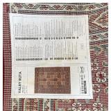 IKEA AREA RUG | Valvyruta; 5 ft. 7 in. x 7 ft. 7 in.