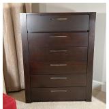 TALL CHEST OF DRAWERS | By O-Palier; h. 56 x 42 x 19 in.