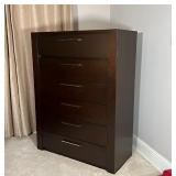 TALL CHEST OF DRAWERS | By O-Palier; h. 56 x 42 x 19 in.