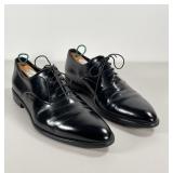 PRADA BLACK DRESS SHOES | No apparent size; 12 in. long