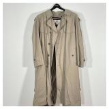 LONDON FOG TOWNE TRENCH COAT | No apparent size; l. 48 x w. 19 in.