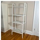 WHITE IKEA WIRE RACK | LERBERG; h. 58 x w. 24 in.