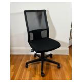 OFFICE CHAIR | with mesh back on wheels; 41 x 20 x 23 in.