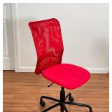 IKEA OFFICE CHAIR | Torbjorn; Red mesh; some spots on seats otherwised in good condition