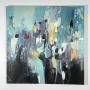 GICLEE ON CANVAS | Abstract colors; 47 x 47 in.