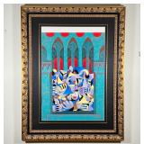 ANATOLE KRASNYANSKY SERIGRAPH | Serigraph in color on wove paper by contemporary American-Ukranian a