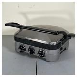 PANINI PRESS | Griddler Gourmet by Cuisinart, with various settings; untested