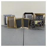 (6pc) SMALL FRAMES | Various small picture frames; largest 9 x 6-3/4 in.