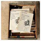 "Bulletin of the National Association of Watch and Clock Collectors, Inc"; crate size 11 x 16-1/2 x 