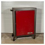 TOOL LOCKER | Work Shops Tool-Locker; single door; on four casters; 28 x 19-1/2 x 11 in.