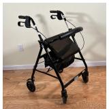 Trustworth adjustable walker, Drive R726 walker with brakes, Nova walker with brakes and two baskets