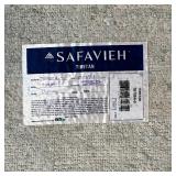 made in India; 12 ft. x 9 ft. 3 in. [with some faint markings, could be cleaned, very supple feeling