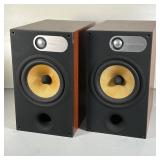 PAIR BOWERS & WILKINS 685 SPEAKERS | 685, s/n 1304-0194191; each h. 13-1/4 x 7-3/4 x d. 12-1/2 in. [