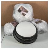 (4pc) CEILING LIGHT FIXTURES | dia. 13-1/2 x h. 7 in.