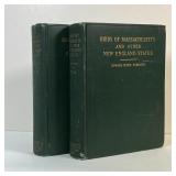 (2vol) BIRDS of MASSACHUSETTS | Birds of Massachusetts and Other New England States by Edward Howe F