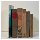 (6vol) MISC. BINDINGS | Including The Mandarins by Simone de Beauvoir, second printing, pub. 1956 by