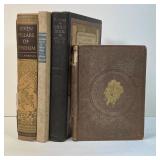 (4vol) 1800-1900s BINDINGS | Including The Little Sister with sixteen illustrations by H.J. Schneide