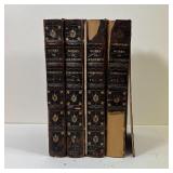 (4vol) WORKS of GOLDSMITH | The Works of Oliver Goldsmith edited by Peter Cunningham in four volumes