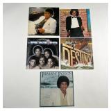 (5pc) JACKSON VINYL RECORDS | Including Michael Jackson