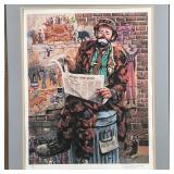 lithograph; signed artist