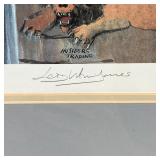  L. Jones, color lithograph; signed artist