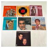 (7pc) PLACIDO DOMINGO & OTHER | Vinyl records including albums by Placido Domingo: My Life for a Son