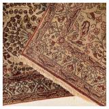 PERSIAN RUNNER | Flowery devices on a beige field, hand made and appearing in very good condition; 1