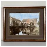 Flatford Mill; largest overall 8-1/2 x 10-1/2 in. (framed)
