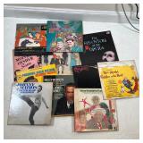 (11pc) MUSICAL & OTHER VINYL | Vinyl record LPs, with albums including Laurel & Hardy Naturally High