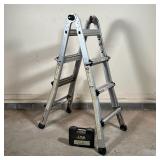 GORILLA 4-IN-1 LADDER | Aluminum adjustable ladder