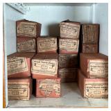 C.T. Co. WOOD TOOTHPICKS | Late 19th century, in original boxes