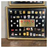 (2pc) OLYMPIC PIN SETS | With XV olympics, 1988, Calgary, Alberta Canada and USA 1983 sponsor set s-