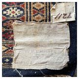 BLUE BOKHARA RUG | Hand loomed; 9 ft. 7 in. x 6 ft. 4 in.